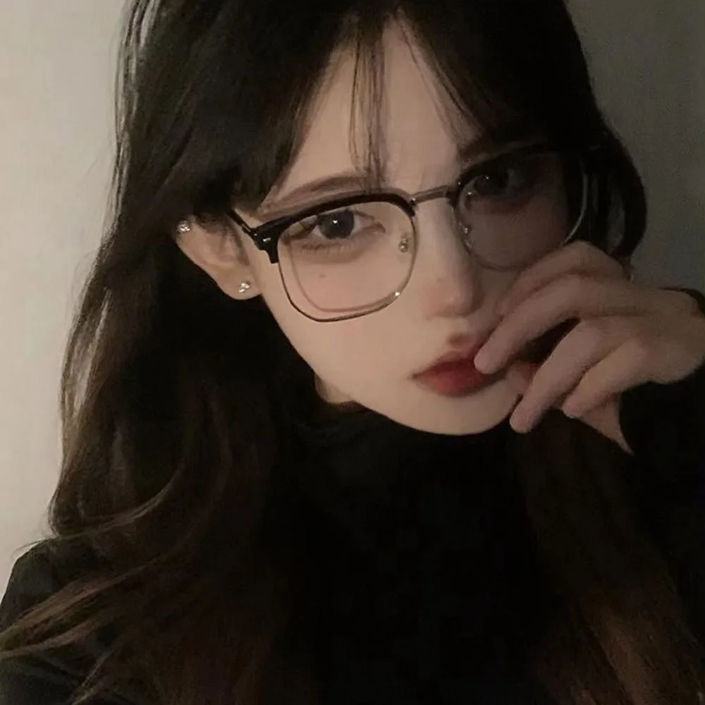 Vintage Browline Anti-Blue Light Reading Glasses Men Women Retro Half Frame Presbyopic Eyeglasses Computer Optical Spectacles