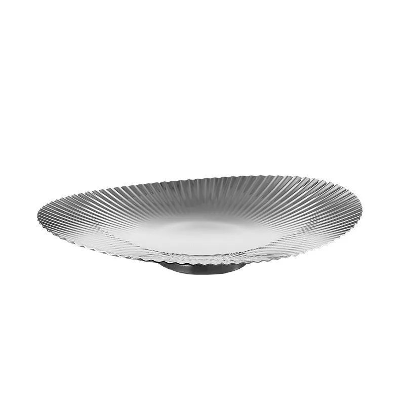 Light luxury fruit plate, living room home coffee table placement plate, modern and simple