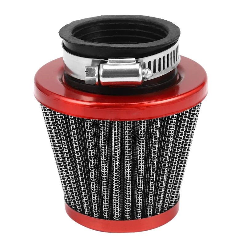 38Mm Air Filter Intake Induction Kit Universal For Off-Road Motorcycle ATV Quad Dirt Pit Bike Mushroom Head Air Filter Cleaner