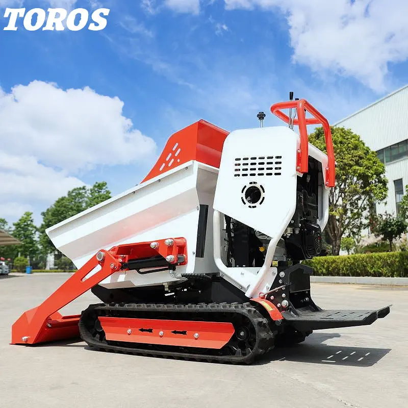 Tipper Under Ground Dump Truck China Small Gasoline Mini Dumper 4x4 Available In Stock Hydraulic Crawler Mini Dumper Truck