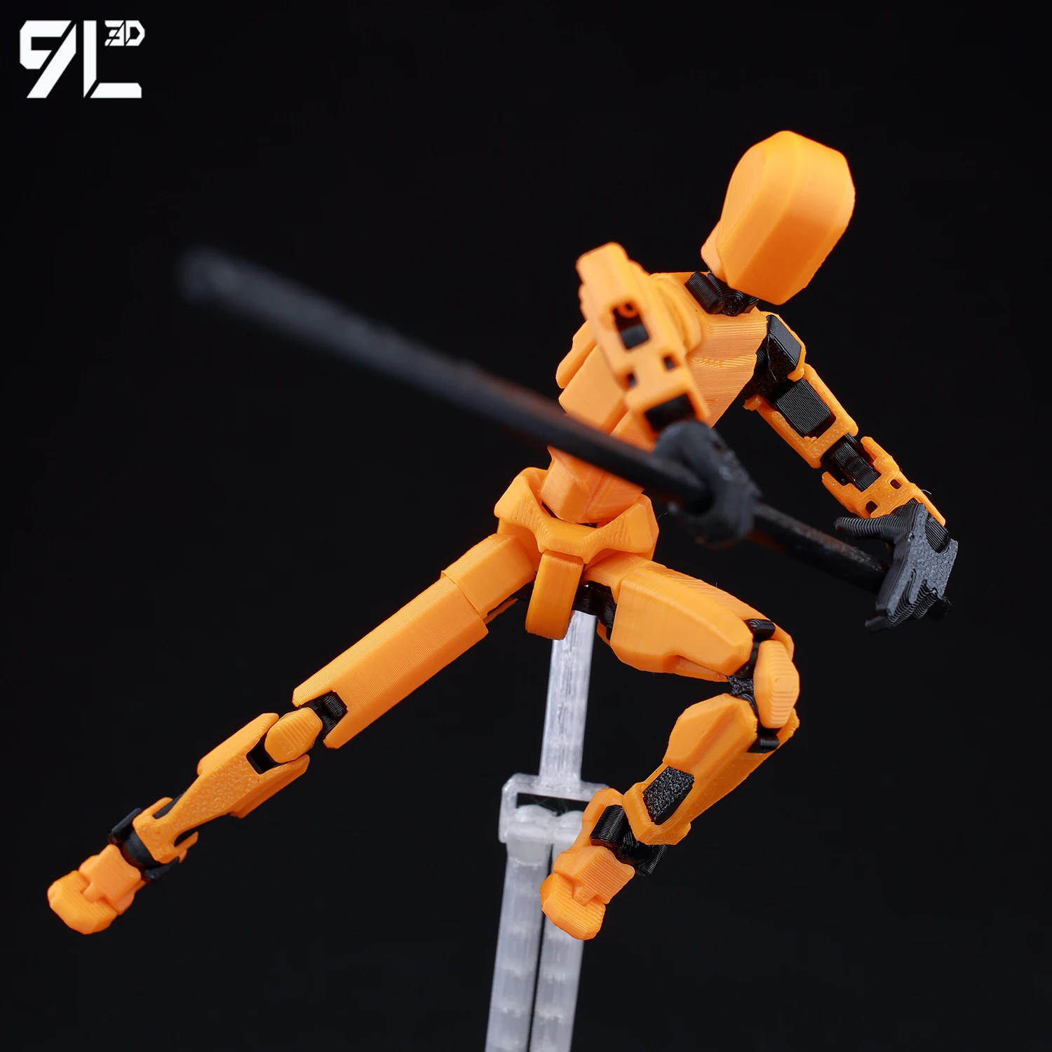 Titan13 Criativo DIY Montagem 13 Articulações Fantoche com Acessórios Mutáveis para Estudantes de Arte ​   Fantoche feito à mão DIY