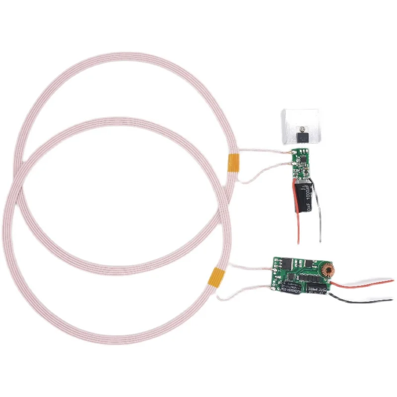 

Large coil short-range high-power wireless power supply module scheme circuit diagram XKT801-70