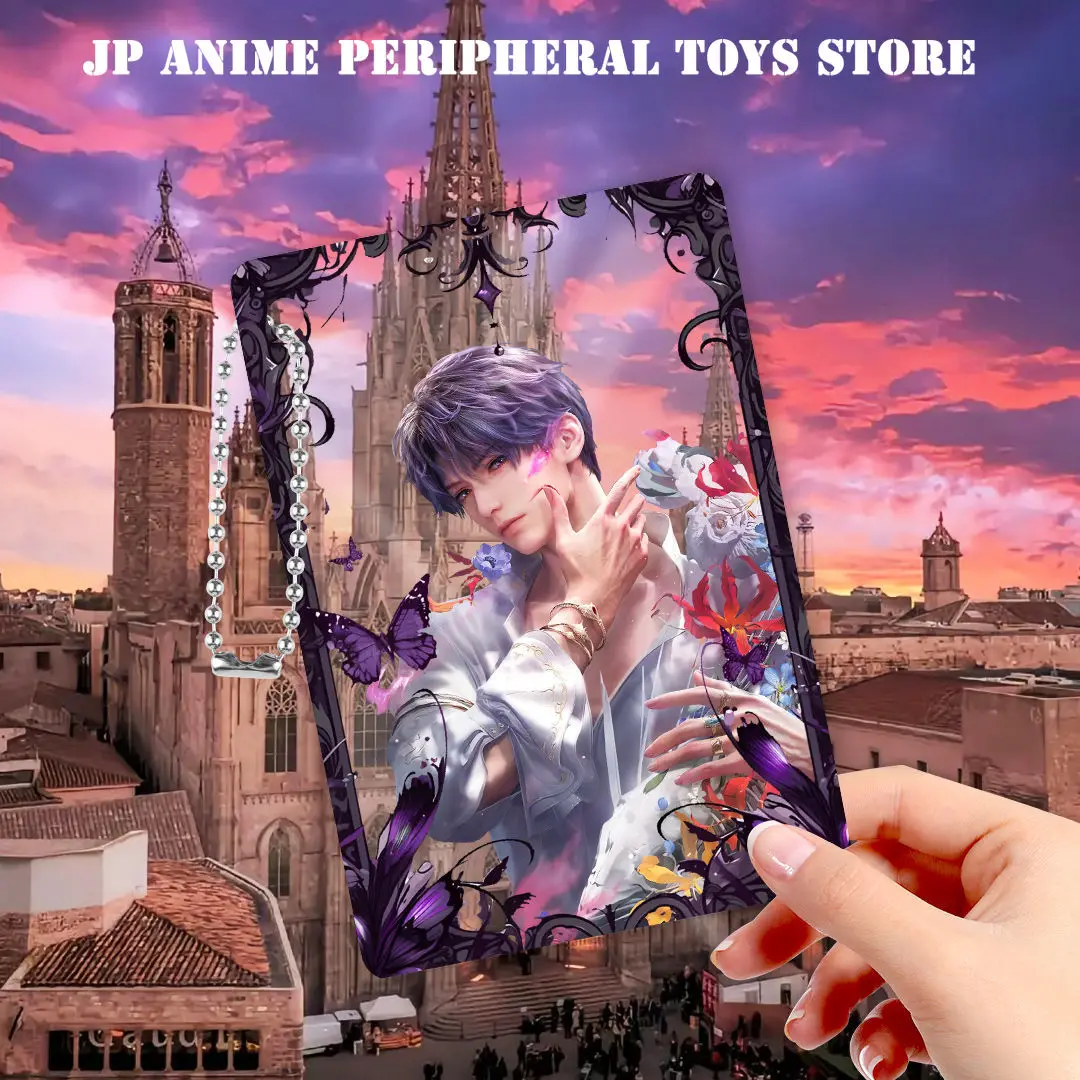 

2025 Love and Deepspace Acrylic Card Cartoon Zayne Sylus Figure Pendant Backpack Decoration Cosplay Prop Fan Collection