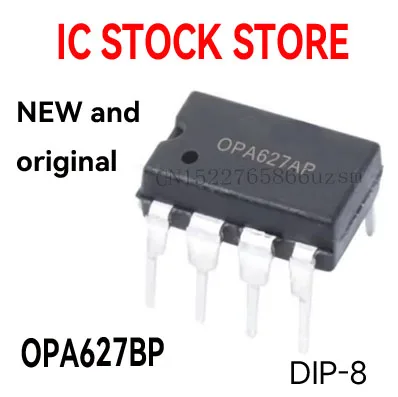 10PCS New and Original  DIP-8 OPA627A POPA627B  OPA627 Precision High-Speed Difet OPERATIONAL AMPLIFIERS OPA627AP OPA627BP