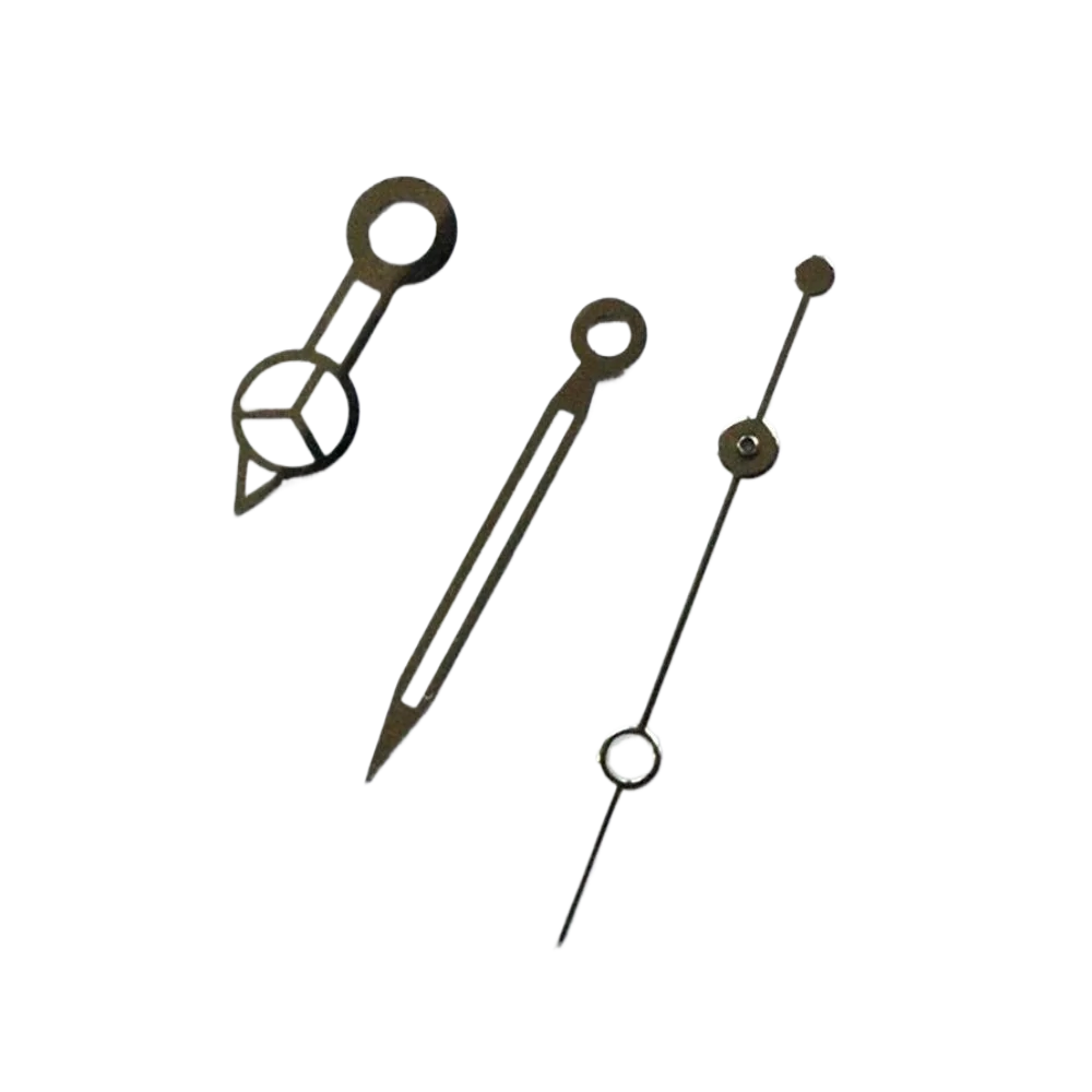 New Silver Plated Watch Hands Kit Compatible With ETA 2824 Tudor Submariner