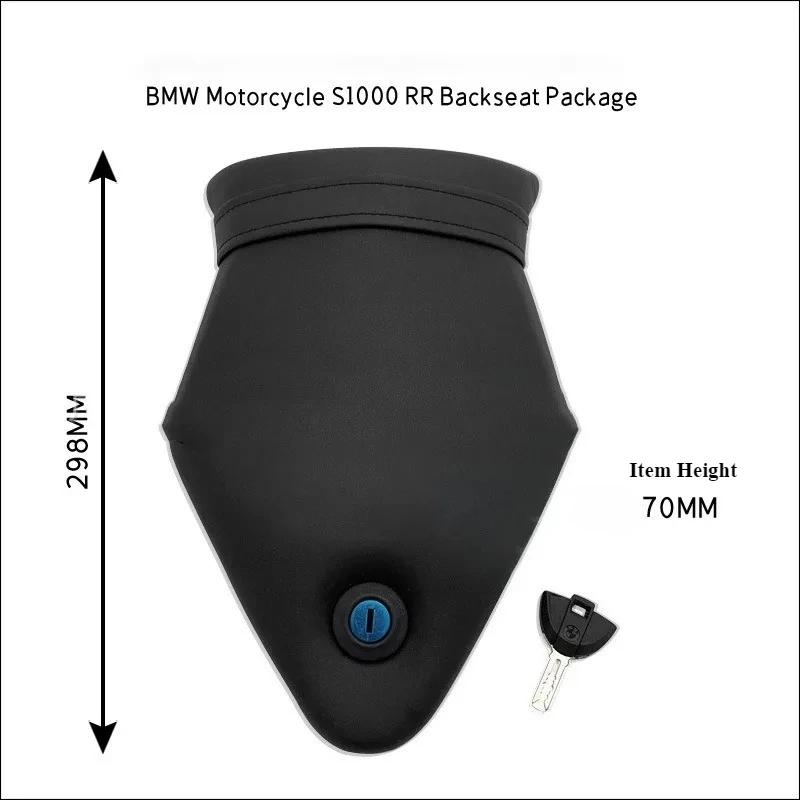 Motorcycle Rear Passenger Pillion Seat Rear seat cushion Rear fairing For BMW S 1000 S1000 RR S1000RR 2009-2019 3