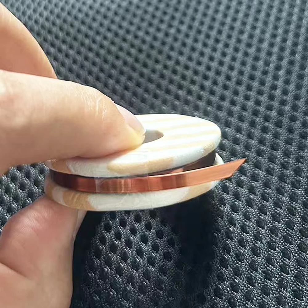 

W200 Grade Enameled Flat Copper Wire 0.3mm x3.0mm High Temp Resistant Micro Flat Wire for Lighting Rails Electronic Appliances