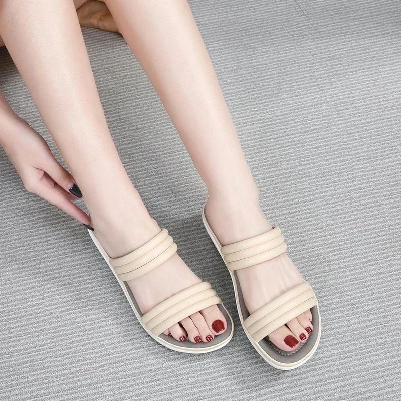 New Summer High Quality Fashion Comfortable Women Wedge Heels Outdoor Sports Beach Height Increase Casual Opened Toe Shoes