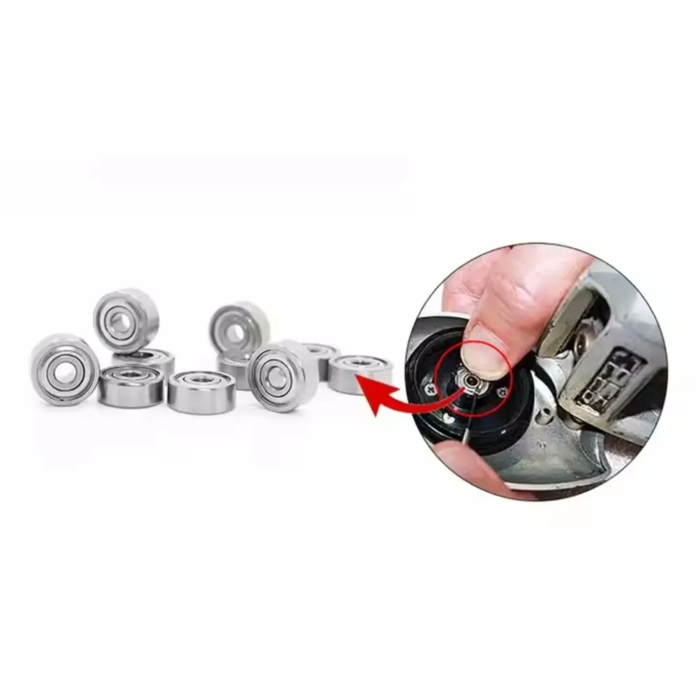 AXK 624ZZ Bearing ABEC-5 10PCS 4x13x5 mm Wire Cutting Machine Miniature 624-2Z Ball Bearings 624 ZZ EMQ Z3V3 Quality