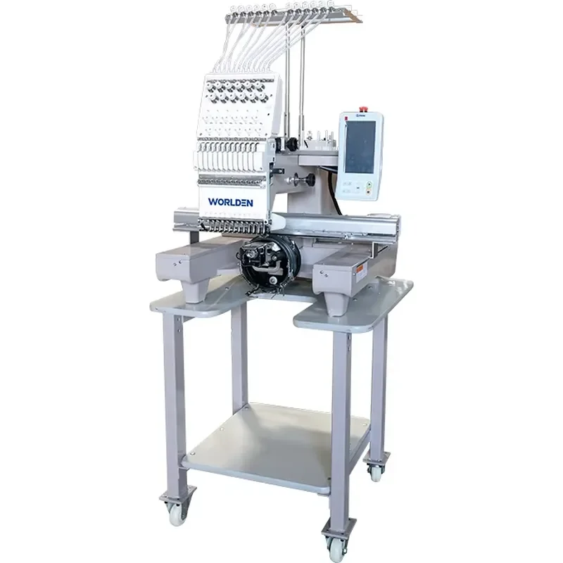 WD-1201 China's hot-selling single-head high-quality clothing flat embroidery machine