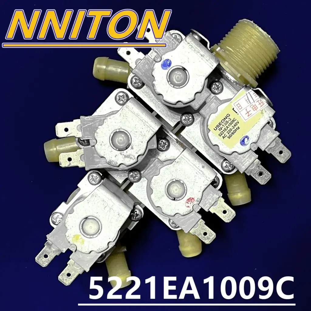 

for Washing Machine Parts inlet solenoid valve 5221EA1009C USEONG-ECO IV-15S-3 5 inlet valves