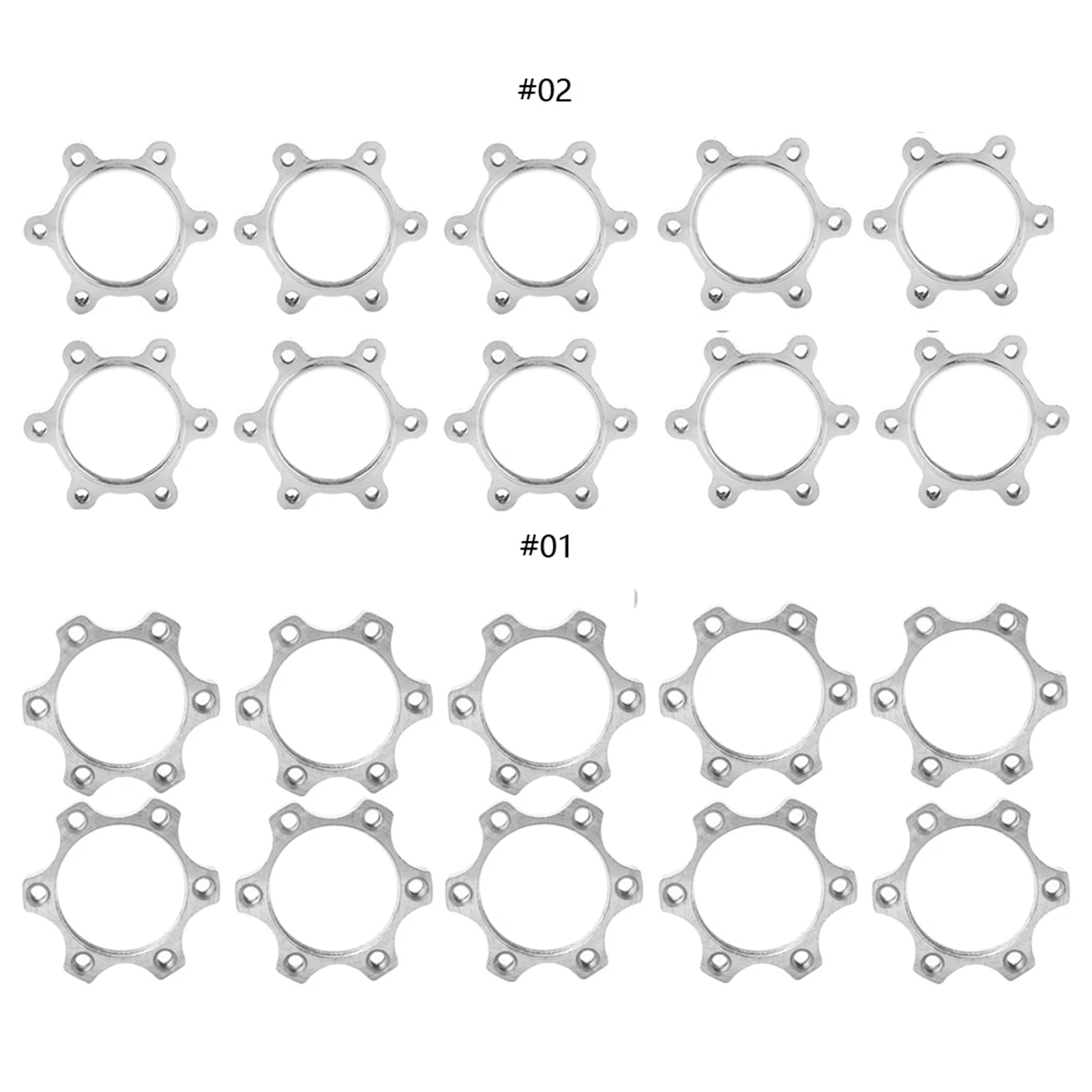 Hub Disc Brake Rotor Adapter  Freewheel Threaded Hubs Disk Disc Brake Rotor 6 Bolt Rotor Adapter Replacement Part