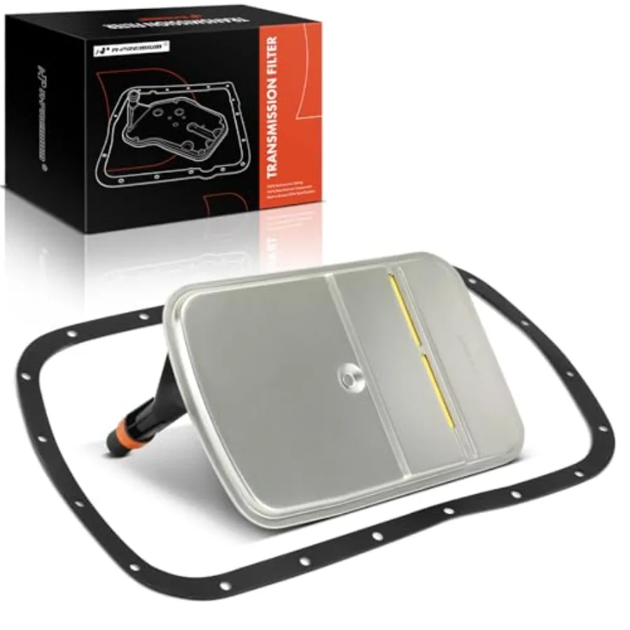

Auto 5L40E 5K40E Transmission Filter with Pan Gasket, Compatible with 323i, 325Ci, 325i, 325xi, 328i, 328xi, 330Ci, 330i, X5, 5