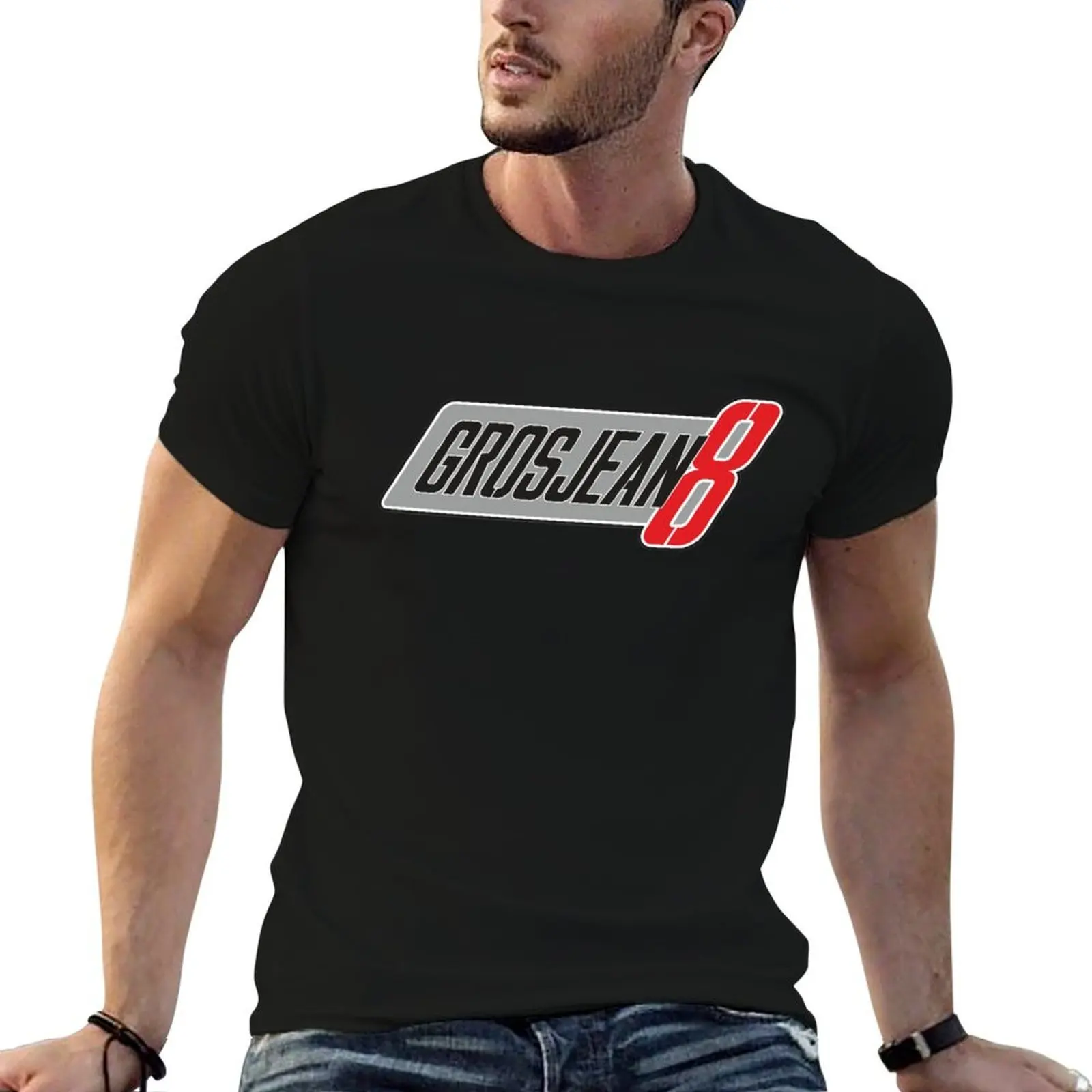 

Grosjean 8 | Romain Grosjean | F1 T-Shirt t shirt man plain t shirt man casual T-Shirt