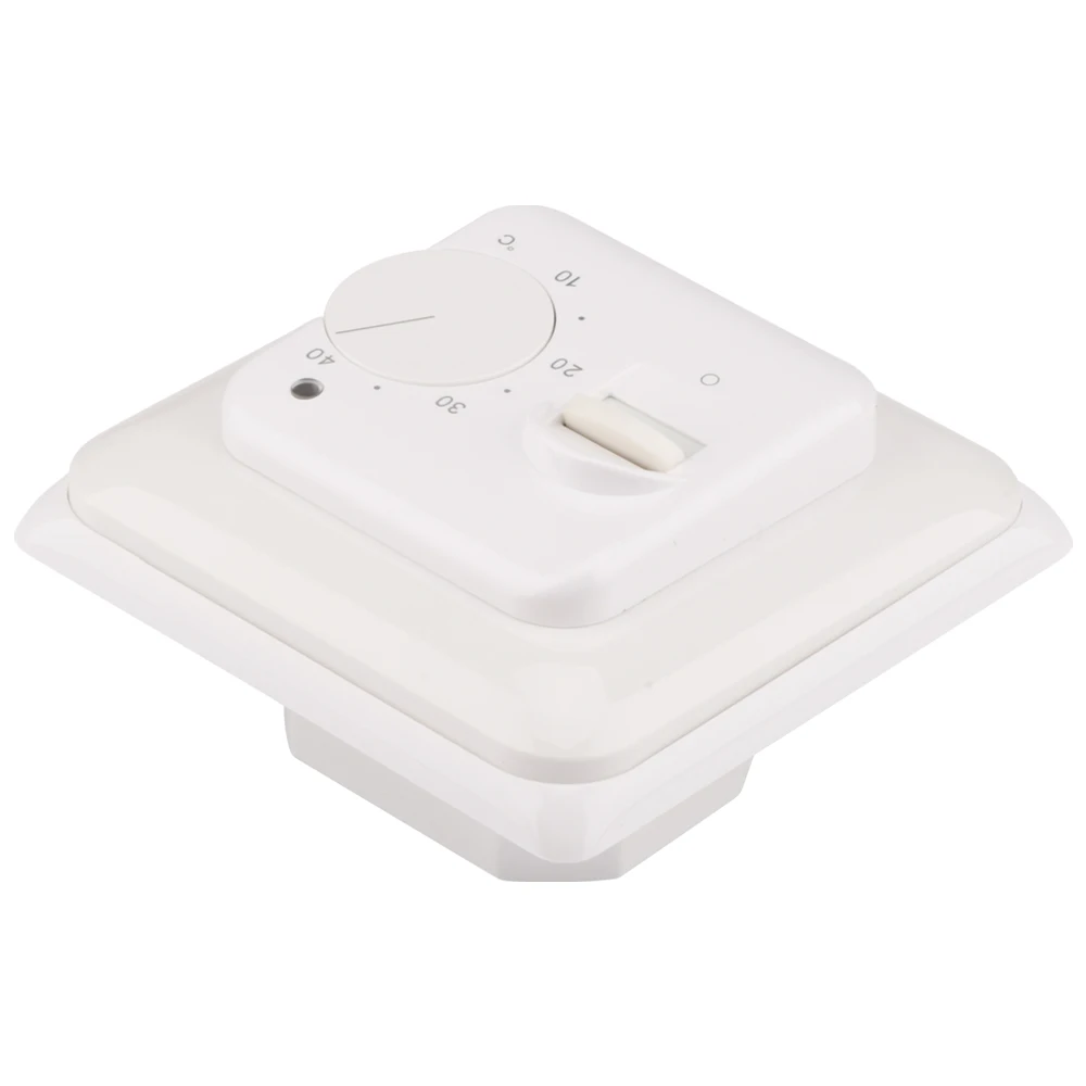 220V 16A 3A MINCO HEAT Water riscaldamento elettrico a pavimento termostato ambiente manuale regolatore di temperatura del cavo a pavimento caldo