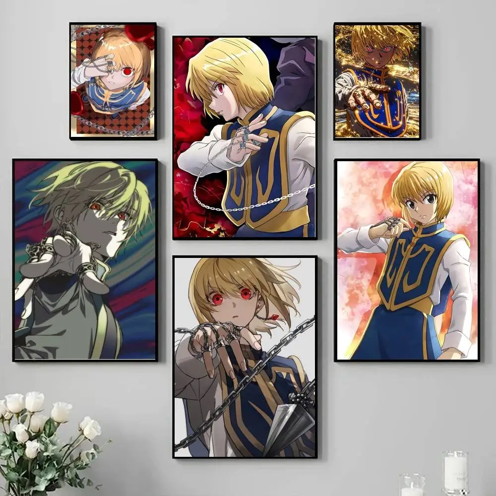 1PC Anime C-characters K-kurapika Poster Self-adhesive Art W