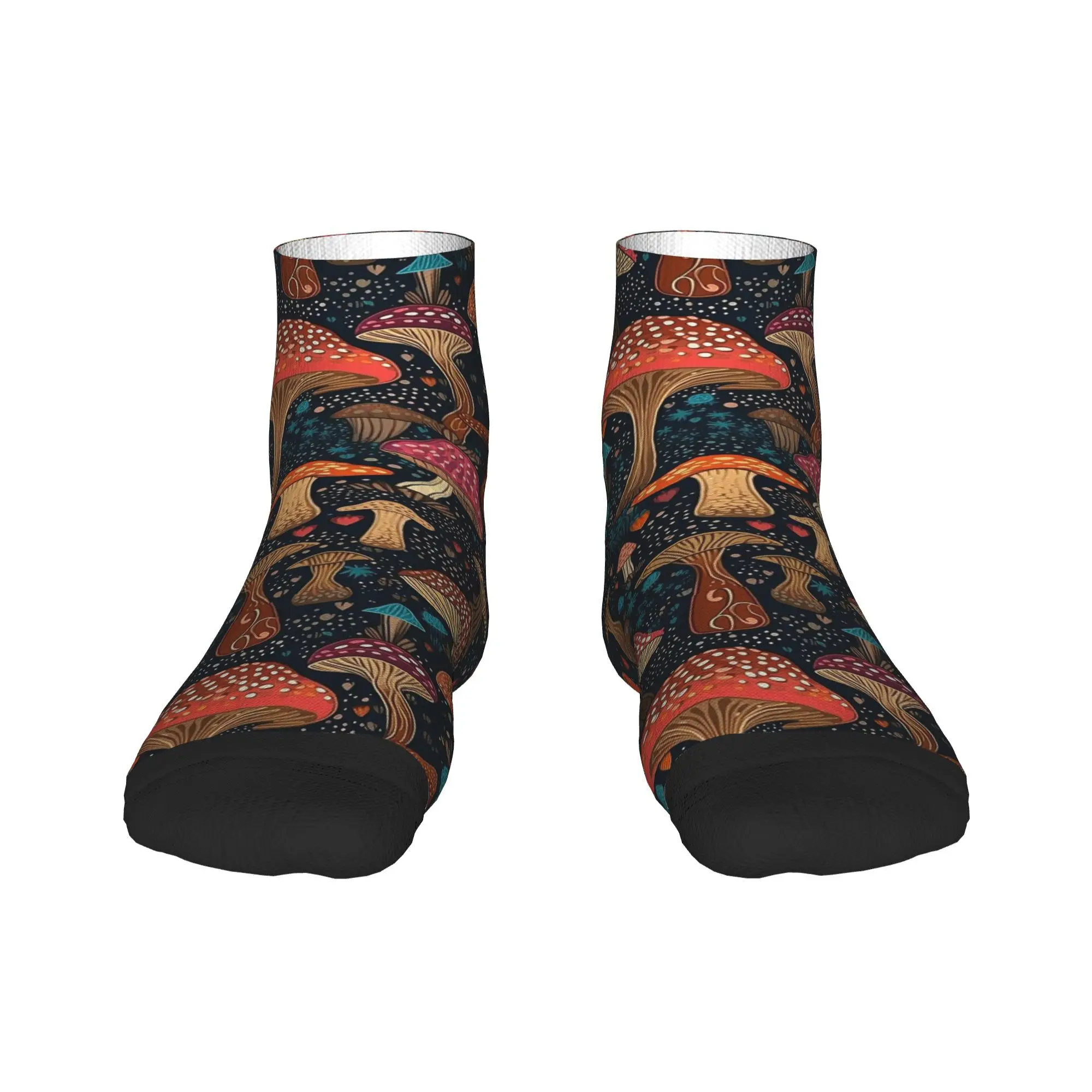 

Psychedelic Magic Mushrooms Print Lava Socks Harajuku High Quality Stockings All Season Socks Accessories for Man's Woman's