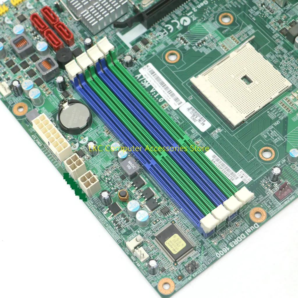 FOR Lenovo ThinkCentre M78 Desktop Motherboard A75M V:1.0 03T6678 D3F2-LM2 FM2 DDR3 Mainboard 100% Tested