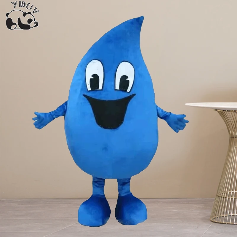 Disfraz de Mascota de gota de agua para adultos, ropa de muñeca de gota de agua para halloween, fiesta de Navidad, publicidad, disfraz para caminar, nuevo