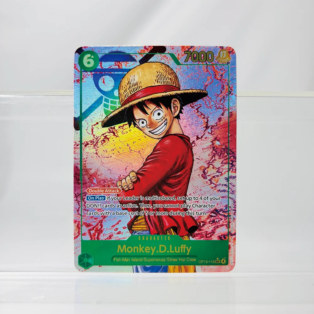 Anime One Piece OPCG Cards English Version CHARACTER/LEADER/EVENT Luffy Shanks Bonney Ace Sabo Collectine Proxy Cards