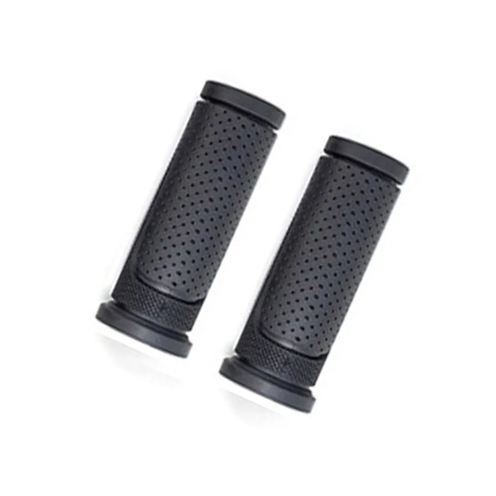 1 Pair Grips Glove Handlebar Grips Handlebar Grips Tape & Pads 125/90mm Practical To Use Anti-skid Bike Black