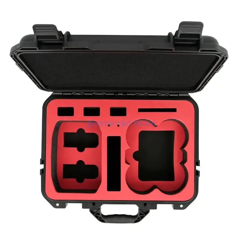 Waterproof Hard Case Storage Box for DJI UAV Handbag IP67 Protective Storage Bag With Customizable Foam Ergonomic Handle