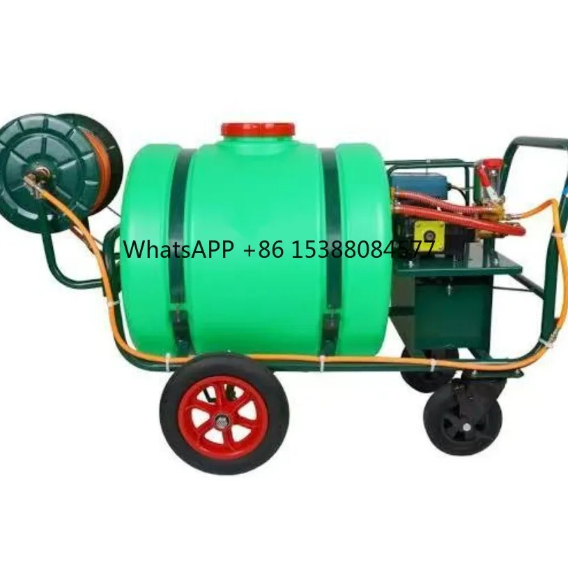 

50L100L160L cart battery hand push dispenser electric remote control disinfection garden machine