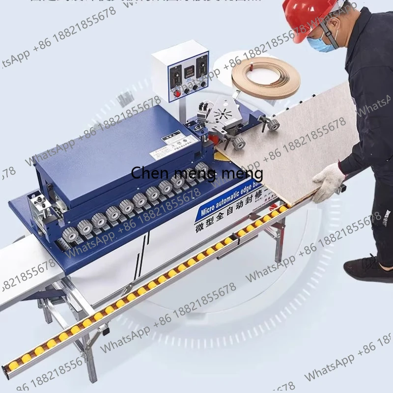 Woodworking Edge Banding and Repairing Machine Mini Fully Automatic Curved and Straight Line Multi-Function Edge Banding Machine