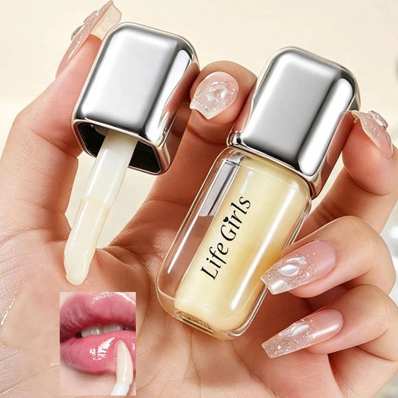 Life Girls Lip Plumper Oil Hydrating Nourishing Lip Gloss Reduce Dry Lip Lines Smooth Lips Repair Moisturizing Lip Care Serum