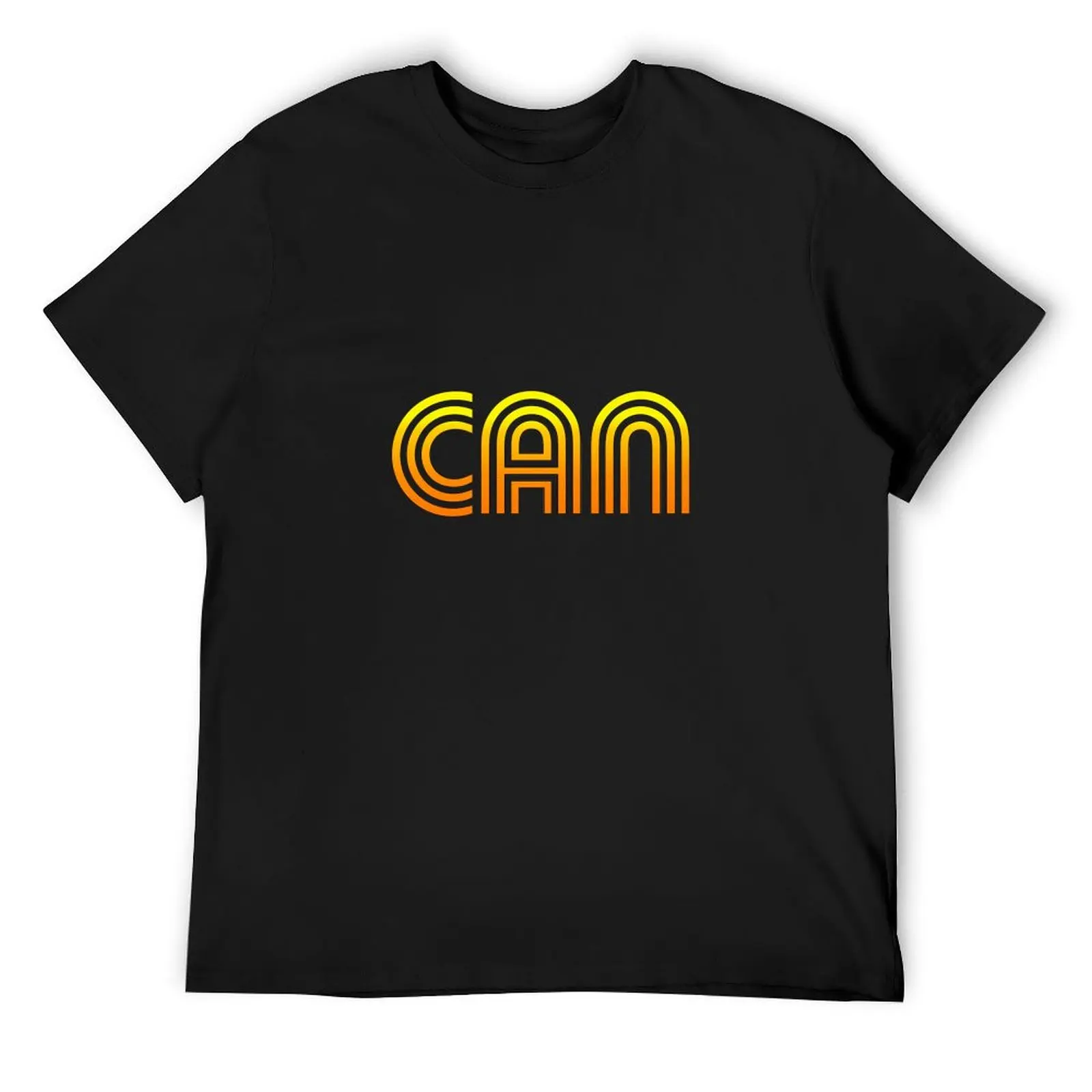 

Can krautrock logo T-Shirt quick-drying Aesthetic clothing shirts graphic tees mens t shirt graphic