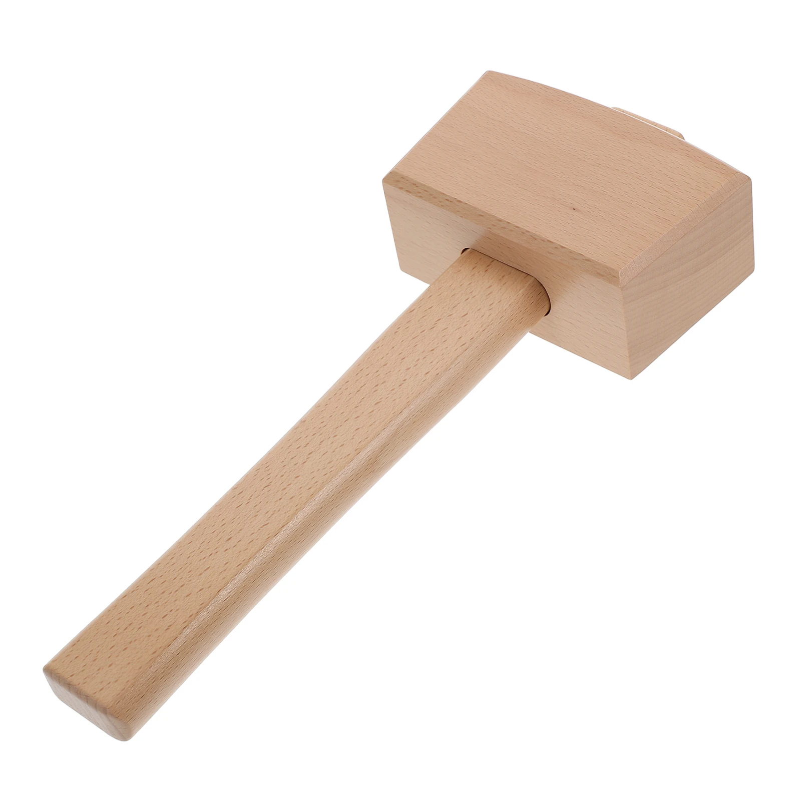 

Woodworking Tools Carving Hammer Wooden DIY Craft Punch Mallet Khaki Handle Wood Handle Sturdy Resistant Versatile