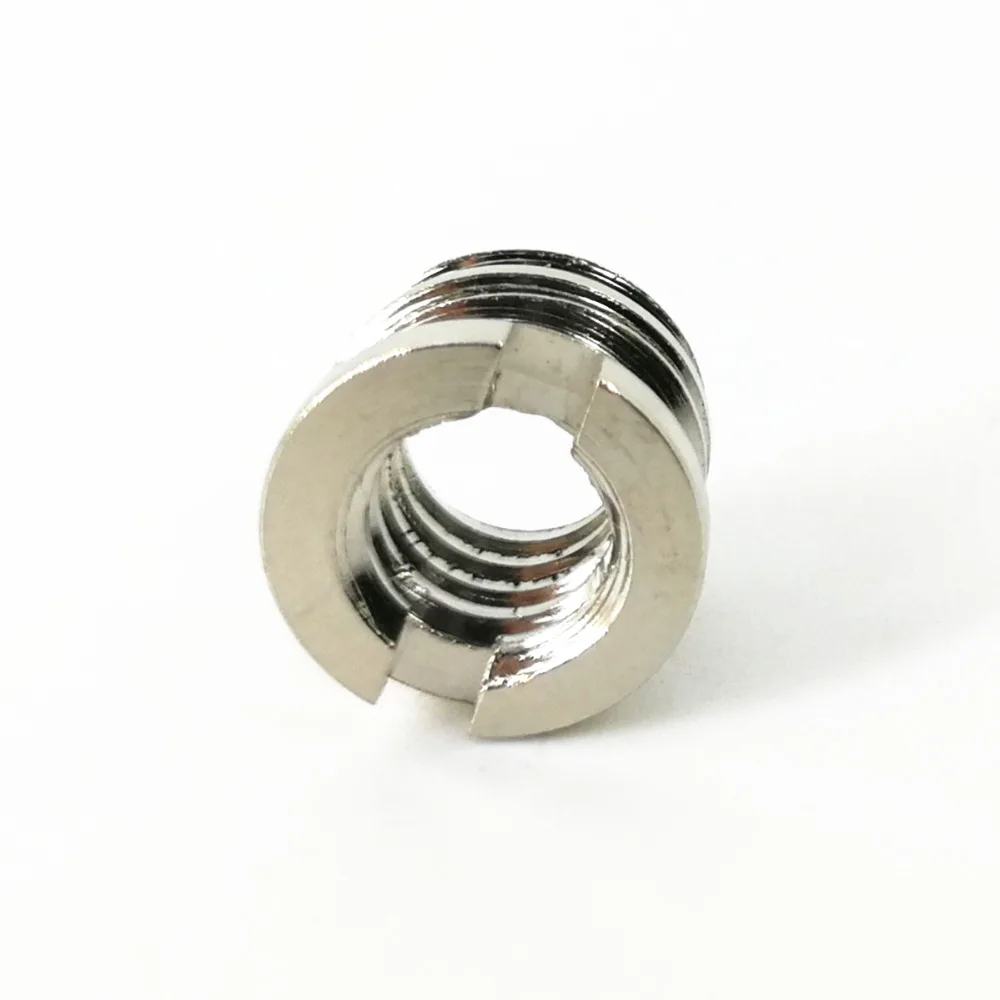 삼각대 헤드 모노포드 카메라용 1/4 3/8 변환 나사 어댑터, PT156, 1/4 "to 3/8"