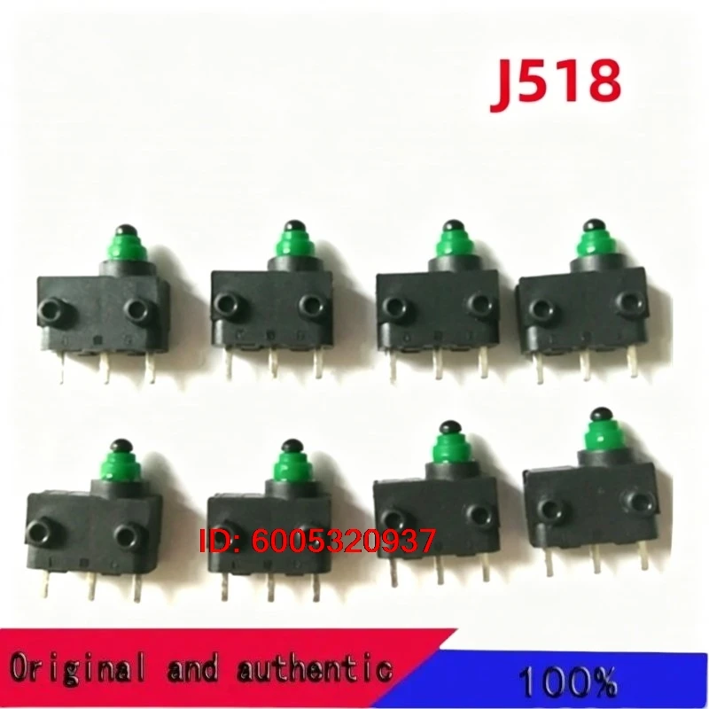10PCS/Lot J518 3 straight feet micro switch for J518 lock ignition switch ELV/ESL A6L Q7 steering wheel lock ECU board