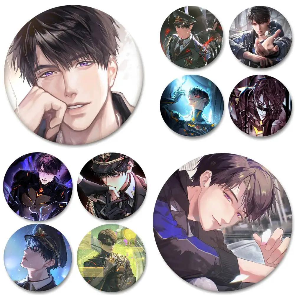 Hot Game Love And Deepspace Caleb Round Badges Can Be Used To Decorate Clothes And Backpack Pins