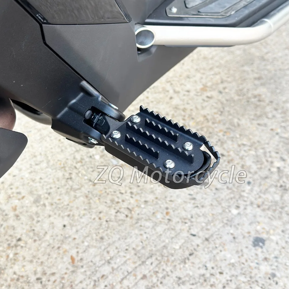 Suitable for ZONTES 368G 2024-2026 stainless steel enlarged, non-slip, wear-resistant, center-mounted ADV pedal accessories