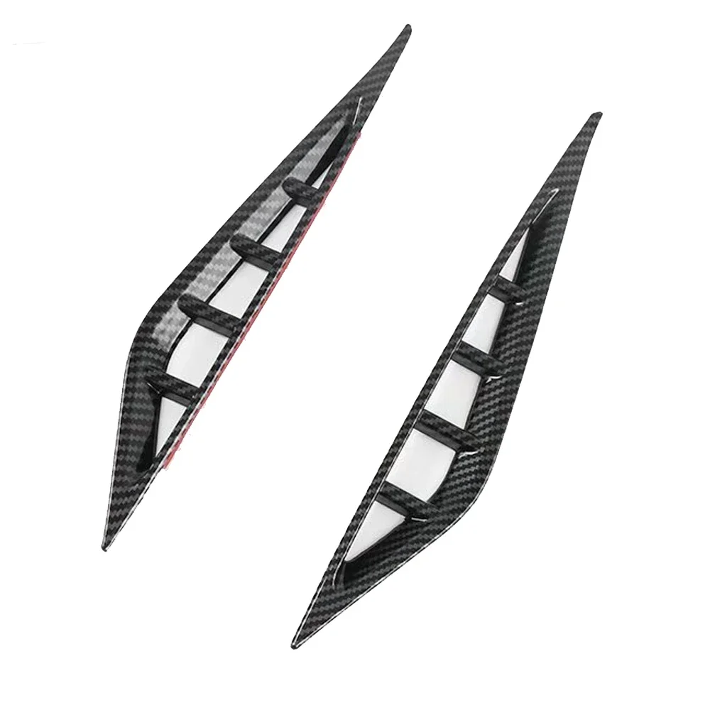 

Chrome Front Fog Light Eyelid Lamp Cover Trim Carbon Fibre Exterior Car Accessories 2021 2022 2023 For Changan UNIK UNI-K