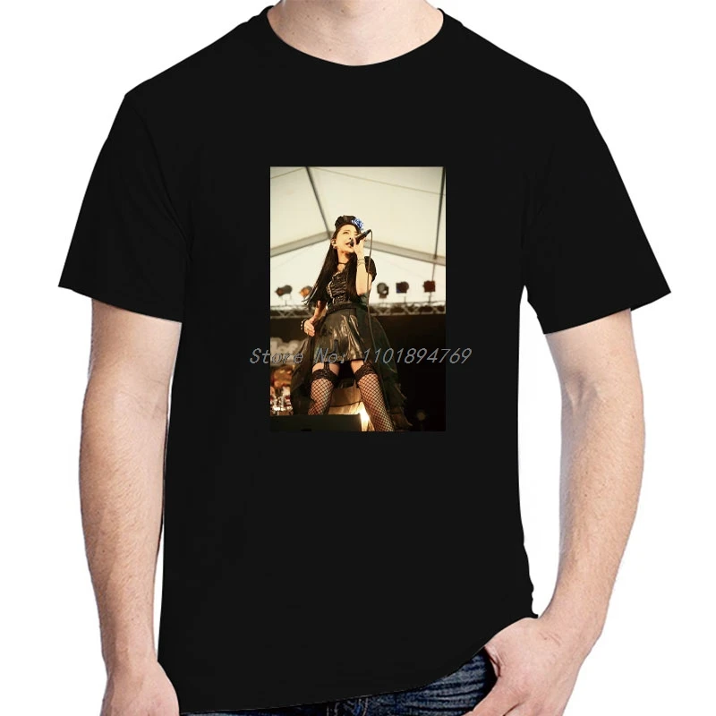 Band-Maid Lead Singer Saiki Atsumi - Ice Queen Fashion Unisex Graphic T Shirts Short Sleeve T-Shirt High Quality Men's Clothing