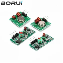 433 Mhz RF Transmitter and Receiver Module Link Kit for ARM/MCU WL DIY 315MHZ/433MHZ Wireless Remote Control for arduino Diy Kit