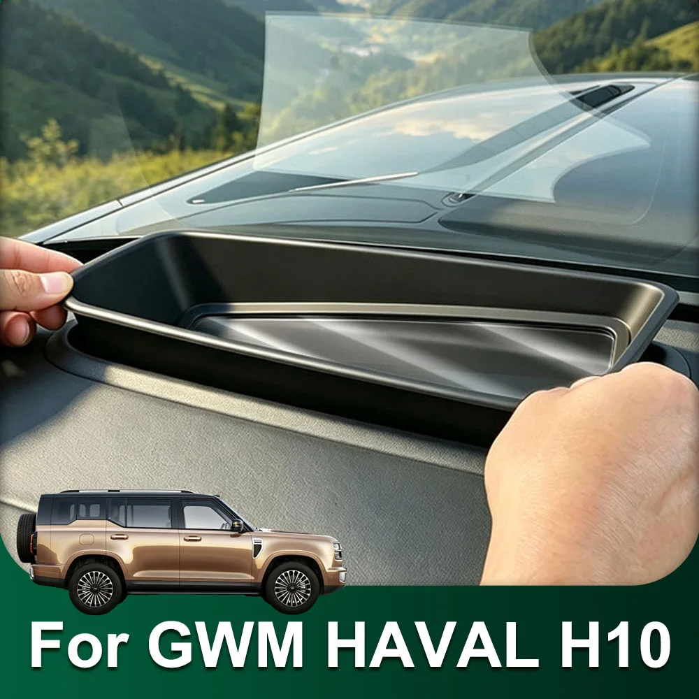 Fit For GWM H10 HAVAL H10 HUD Heads Up Display Dust Cover ABS Material Automotive Modification Parts 8K High-definition Hood