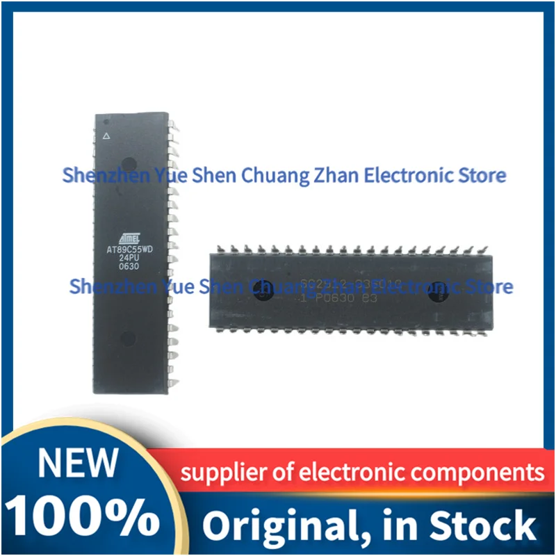 

5-50pcs NEW Original AT89C55WD-24PU AT89C55WD Microcontroller chip