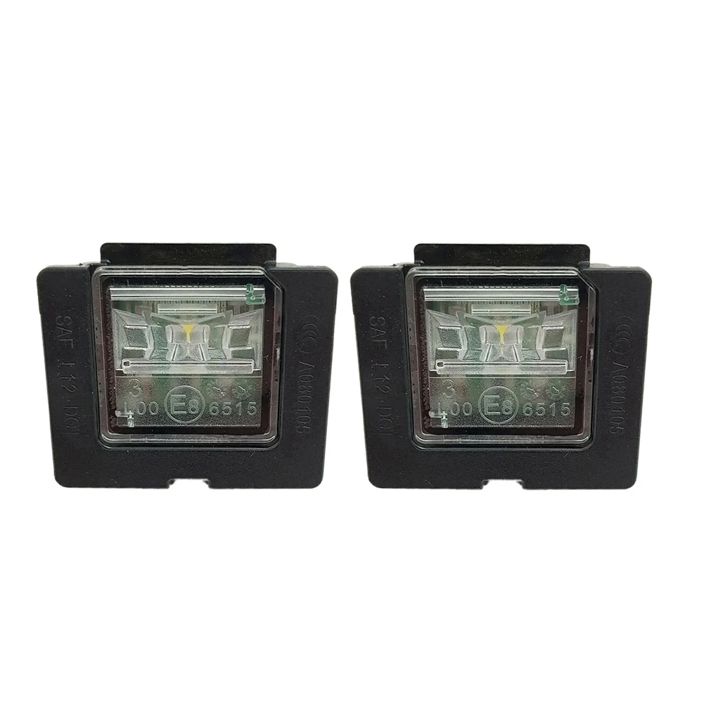 ضوء لوحة الترخيص الخلفي 2 قطعة لغطاء صندوق السيارة Lightfor W205 W447 C190 GLE GLC W257 W238 W217 A0999068400 #5