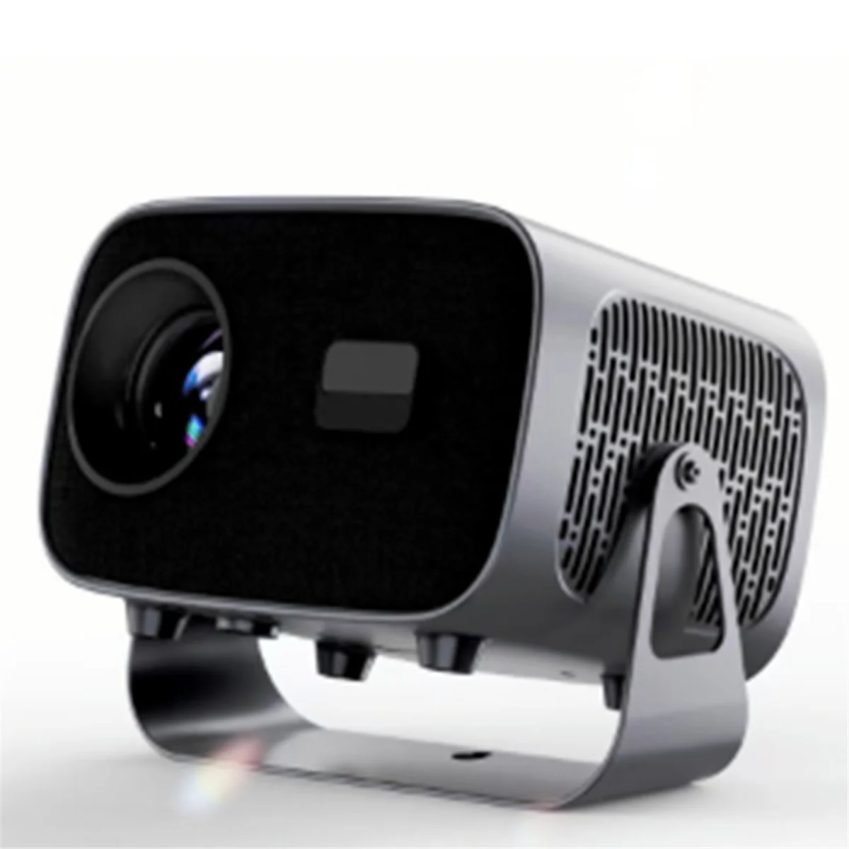 ABGV HY310 HD High Brightness Smart Projector 4K 1080x720P 390 ANSI 2.4G&5G BT5.2 H713 Home Theater LED Projector US Plug