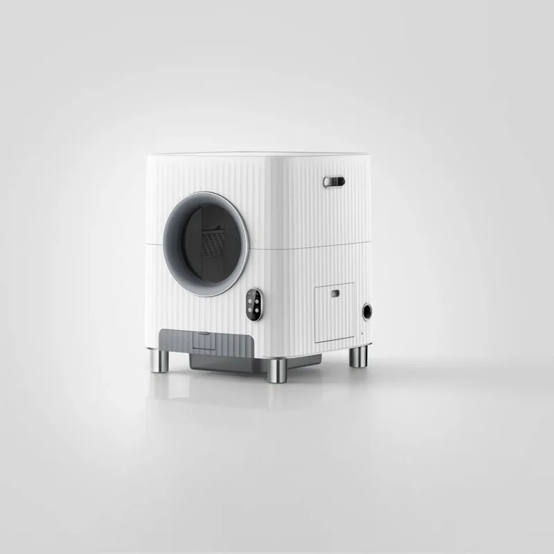 Big Size Automatic Smart Litter Box Video Self-Cleaning Cat Toilet To Drain Stink