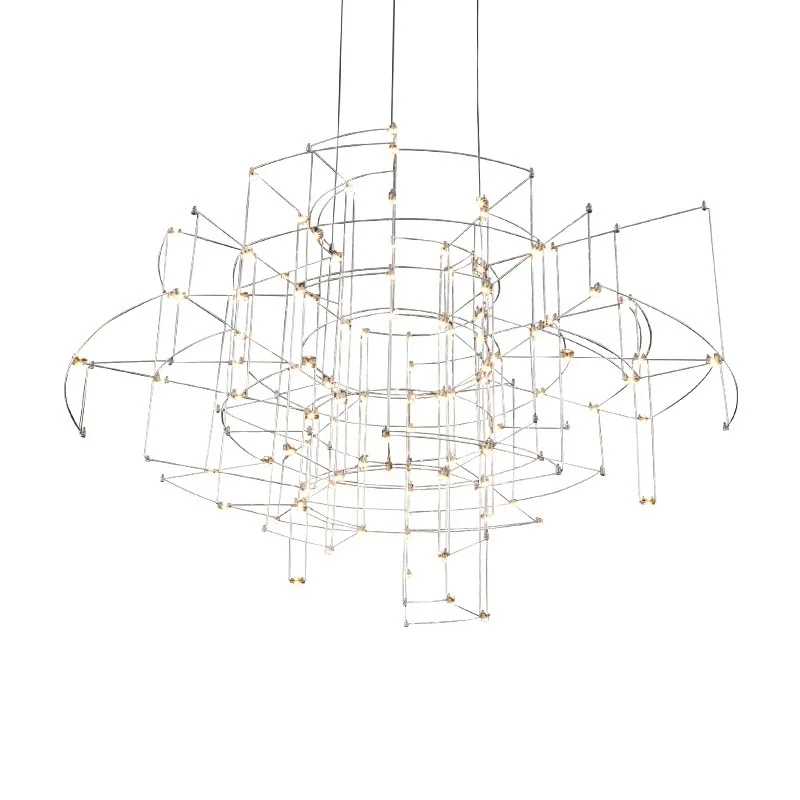

Living room chandelier, modern minimalist creativity, gypsy fireflies, bedroom dining room dining room lights