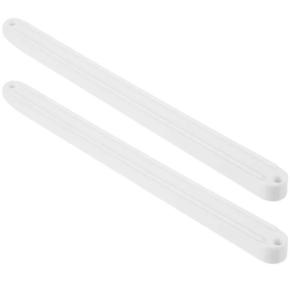 2 Pcs Plastic Drawer Rails Replacement Parts Vanity Plate Telescopic Sliders Cabinet Slides Dresser Track Guides