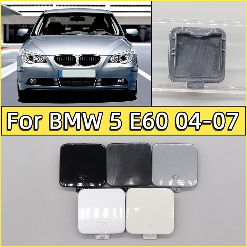 

Для BMW 5 E60 2004 2005 2006 2007 передний бампер, фаркоп, крышка бампера, корпус 51117111787 Высококачественная краска