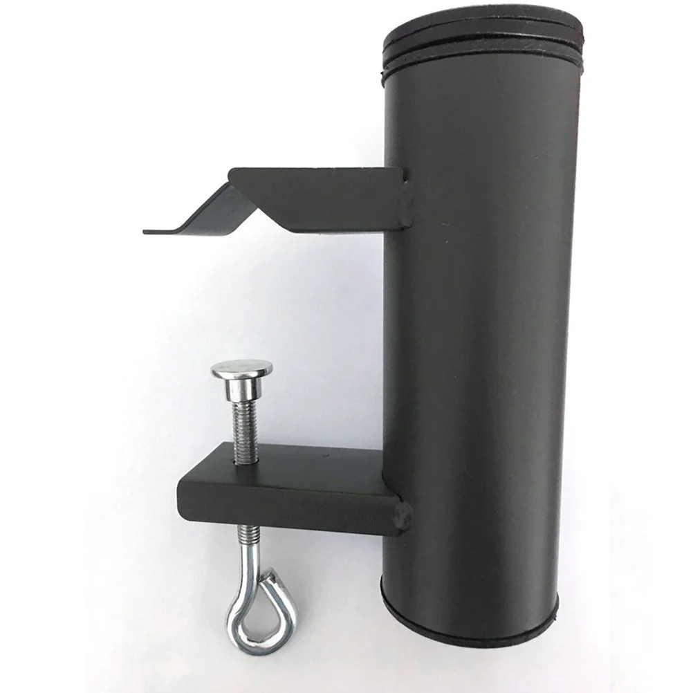 

Umbrella Clamp Holder Heavy Duty Adjustable Bracket For Outdoor Shade Tailgating Beach Boats Fences Poles Black