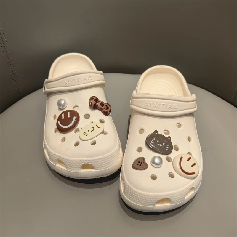 New Jibbitz Cute Shoes Charms For Clogs Creative Detachable Flower Buckle Perfect Birthday Gift Shoe Accessories