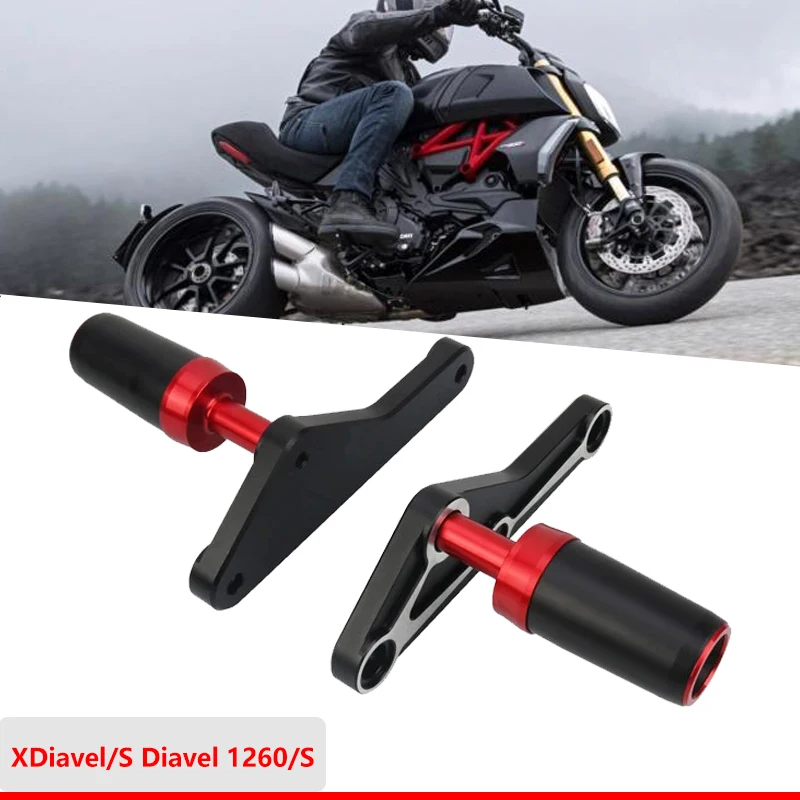 

Falling Protection For Ducati XDiavel/S 16-18 Diavel 1260/S 2019-2022 Motorcycle Frame Slider Fairing Guard Crash Pad Protector
