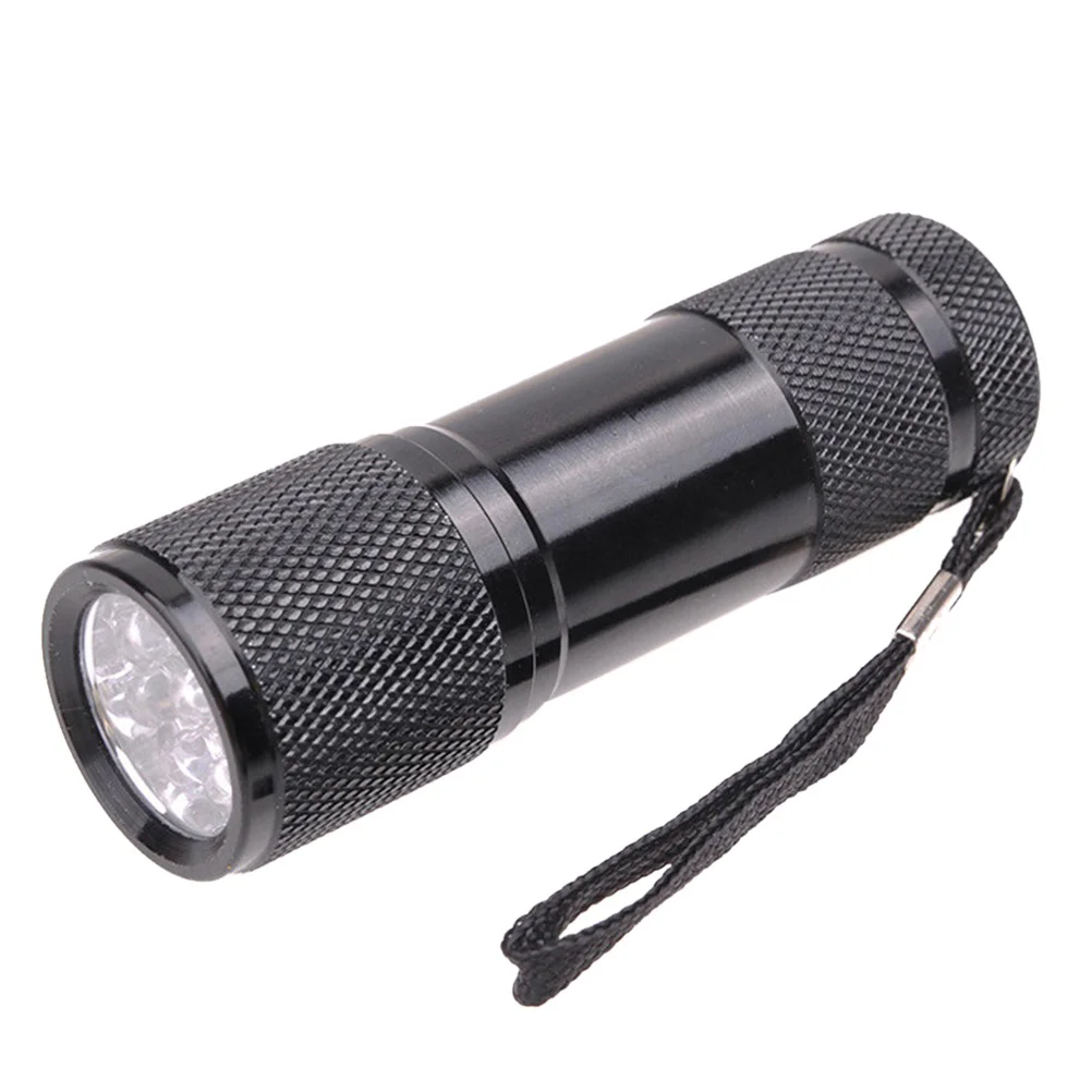 Torcia UV 9LED Torcia a luce nera Ultravioletta 395nm Luce LED Torcia LED UV per urina e macchie di animali domestici